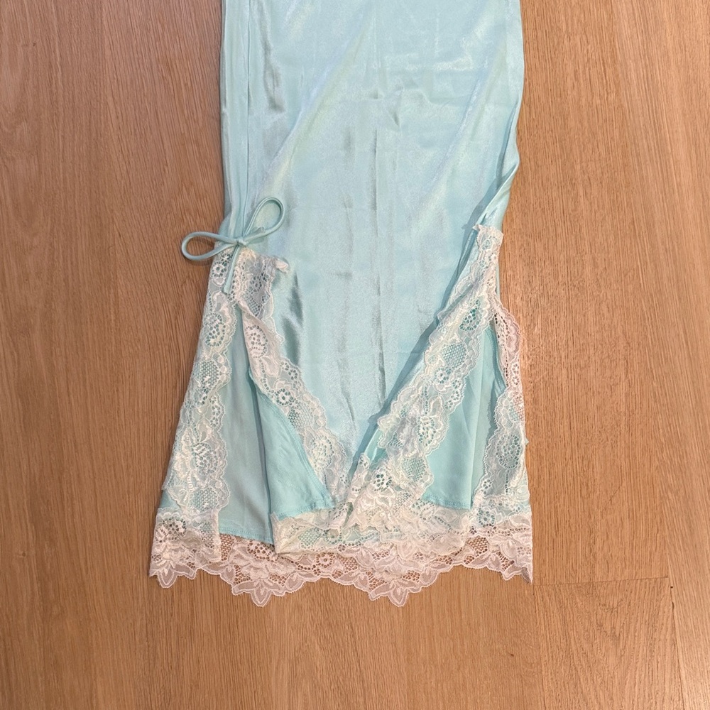Verge Girl Light Blue Lace Trim Set - Picture 5 of 6
